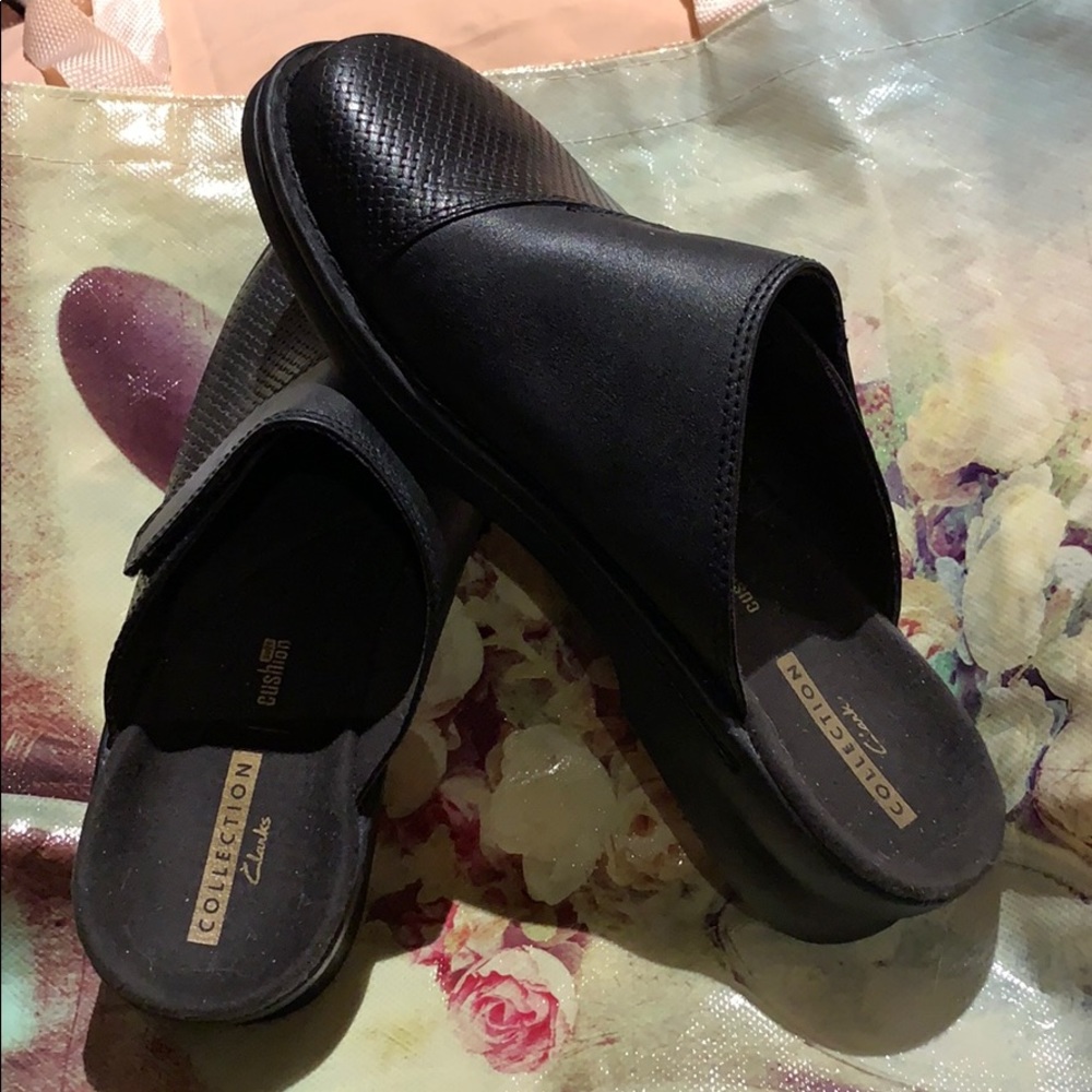 Clark’s Collection Soft Cushion, 9.5 Wide, Velcro